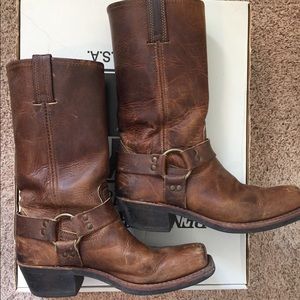 Frye 12R Harness Boots Size 9
